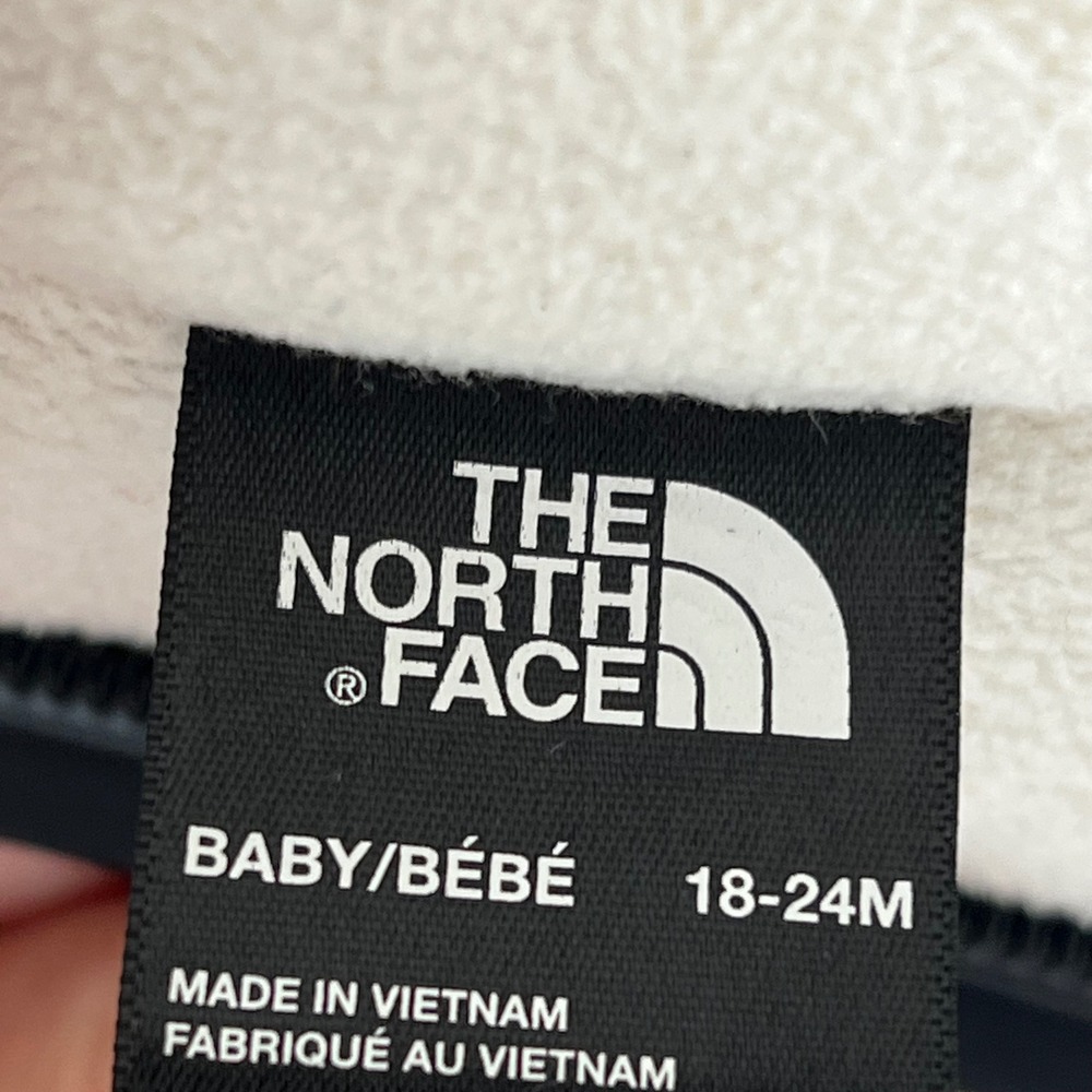 The North Face Pink Moondoggy 600 Down Sherpa Hooded Puffer Jacket 18-24M - Picture 2 of 15